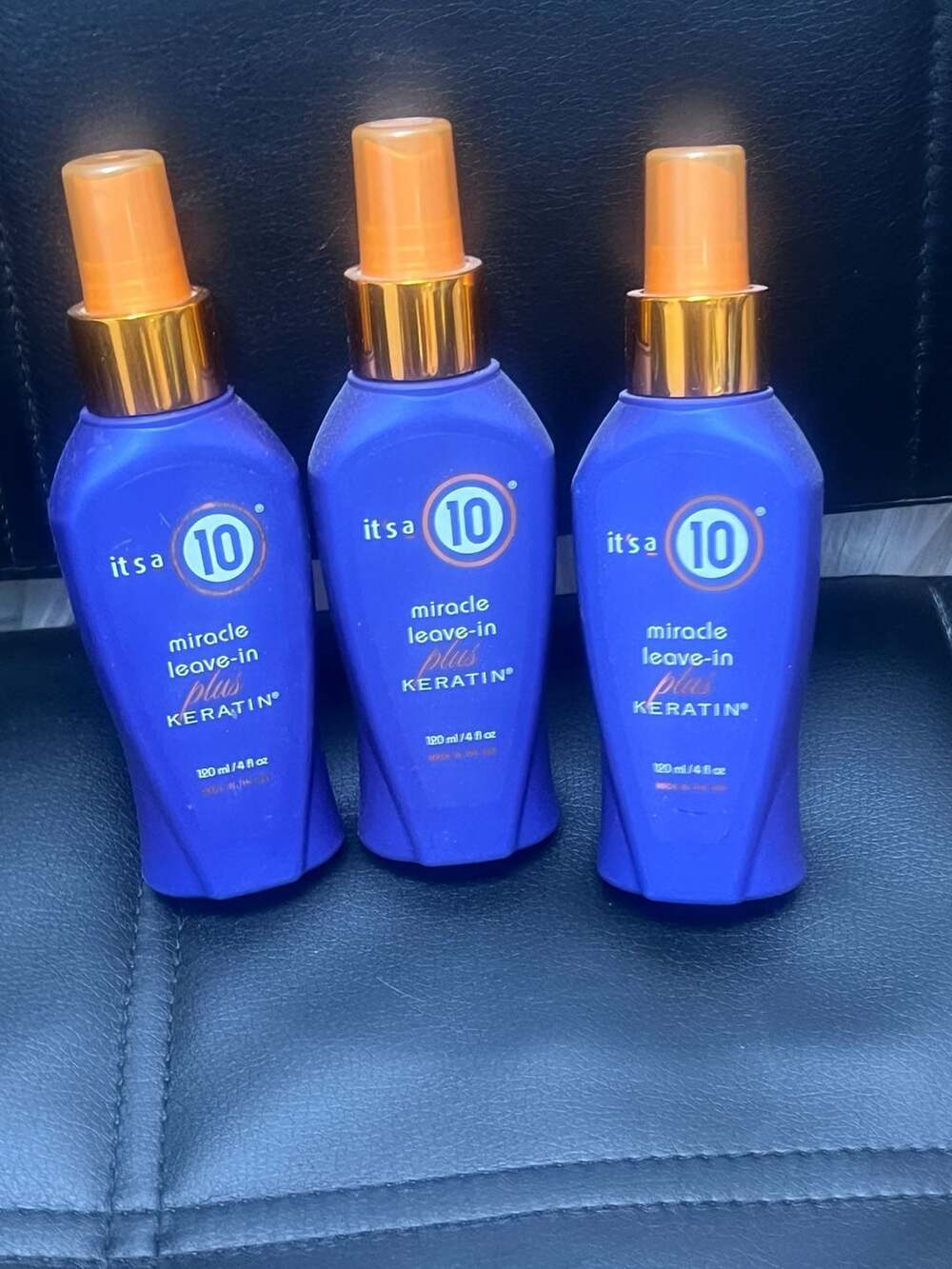 3 Its A 10 Miracle Leave In Product Plus Keratin 4 Oz each